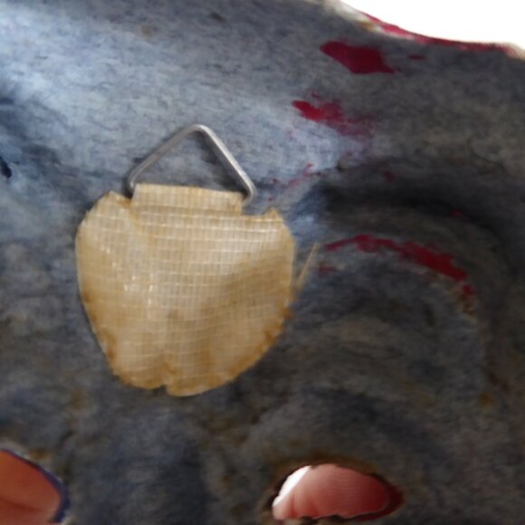 NEW VINTAGE 3” ITALY VENETIAN COMMEDIA DELL’ARTE PAPER MACHE MASK - Picture 10 of 10